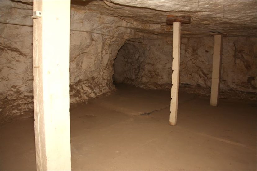 Nevada State Prison, cave, large interior