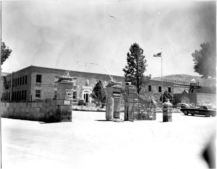 Nevada State PRison, Front Entrance 1962-1963
