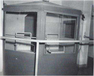 Nevada State Prison, Observation windows in gas chamber