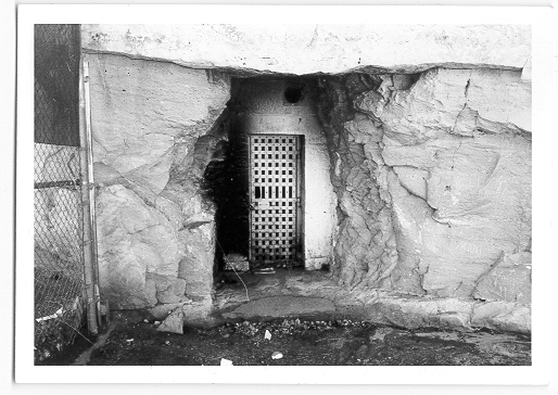 Nevada State PRison cave antique flat iron door
