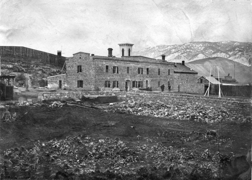 The Nevada State Prison, circa 1870